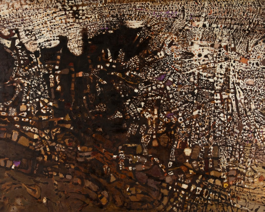 MARIOS PRASSINOS (1916-1985) Santorin (1 of 1)