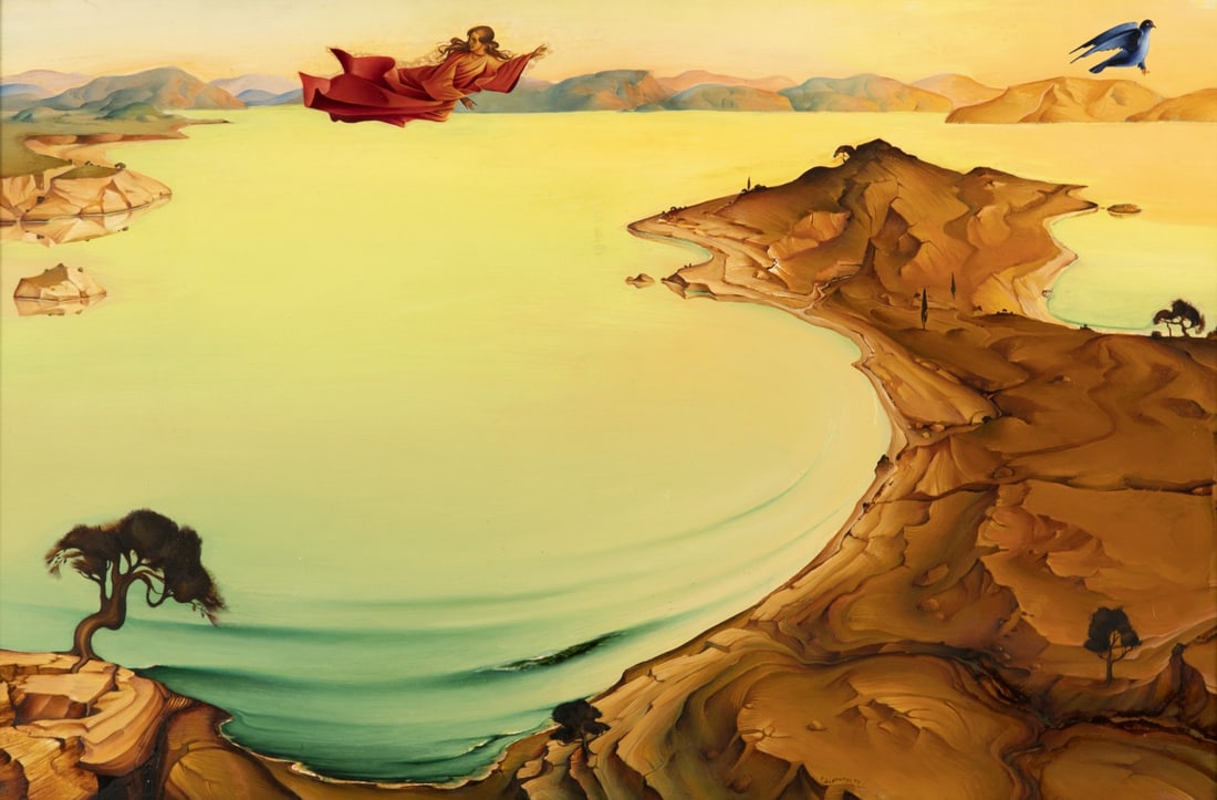 GEORGIOS DERPAPAS (1937-2014) Paysage sureal (1 of 1)