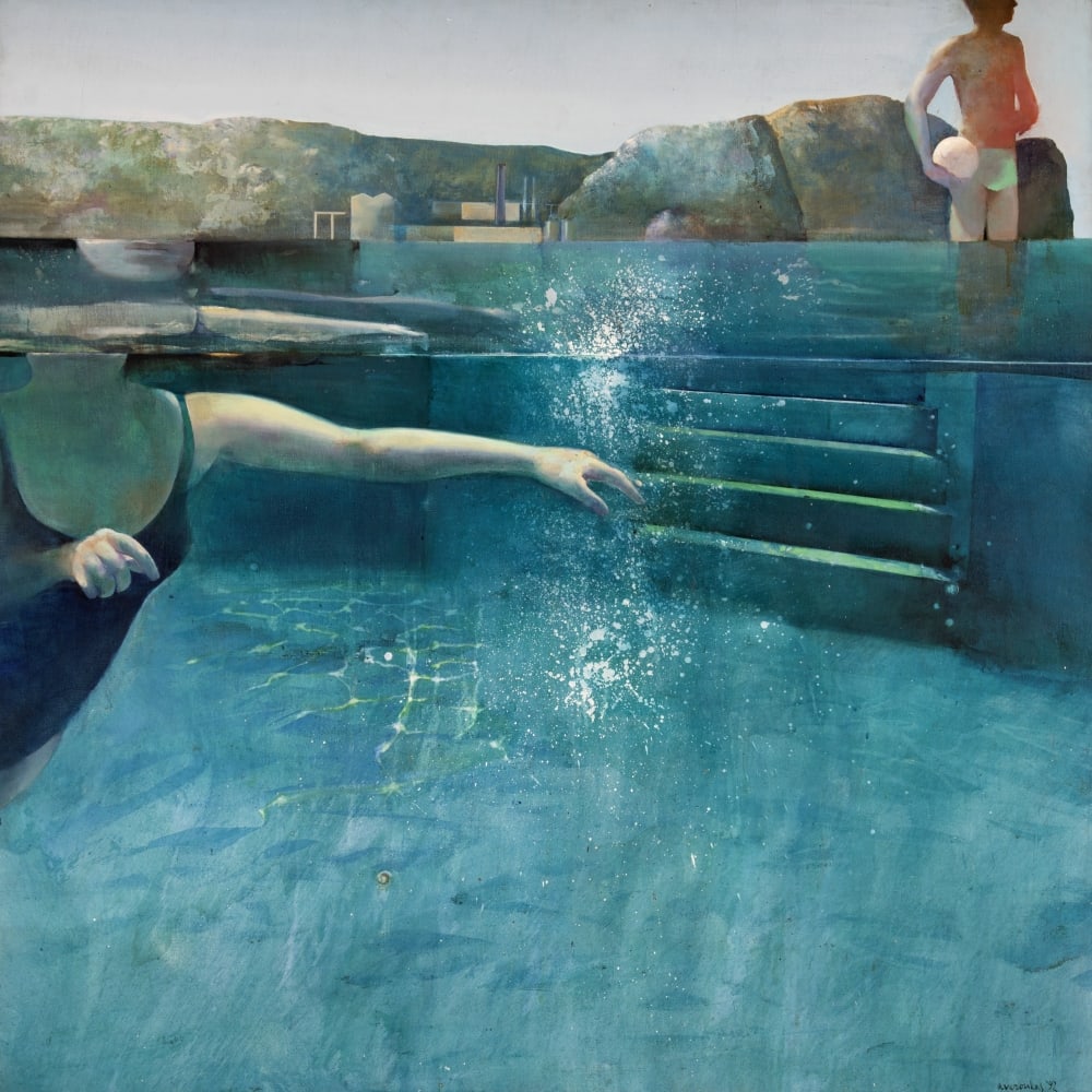 ALEXIS VEROUKAS (born 1968) Baignade en Attique (1 of 1)
