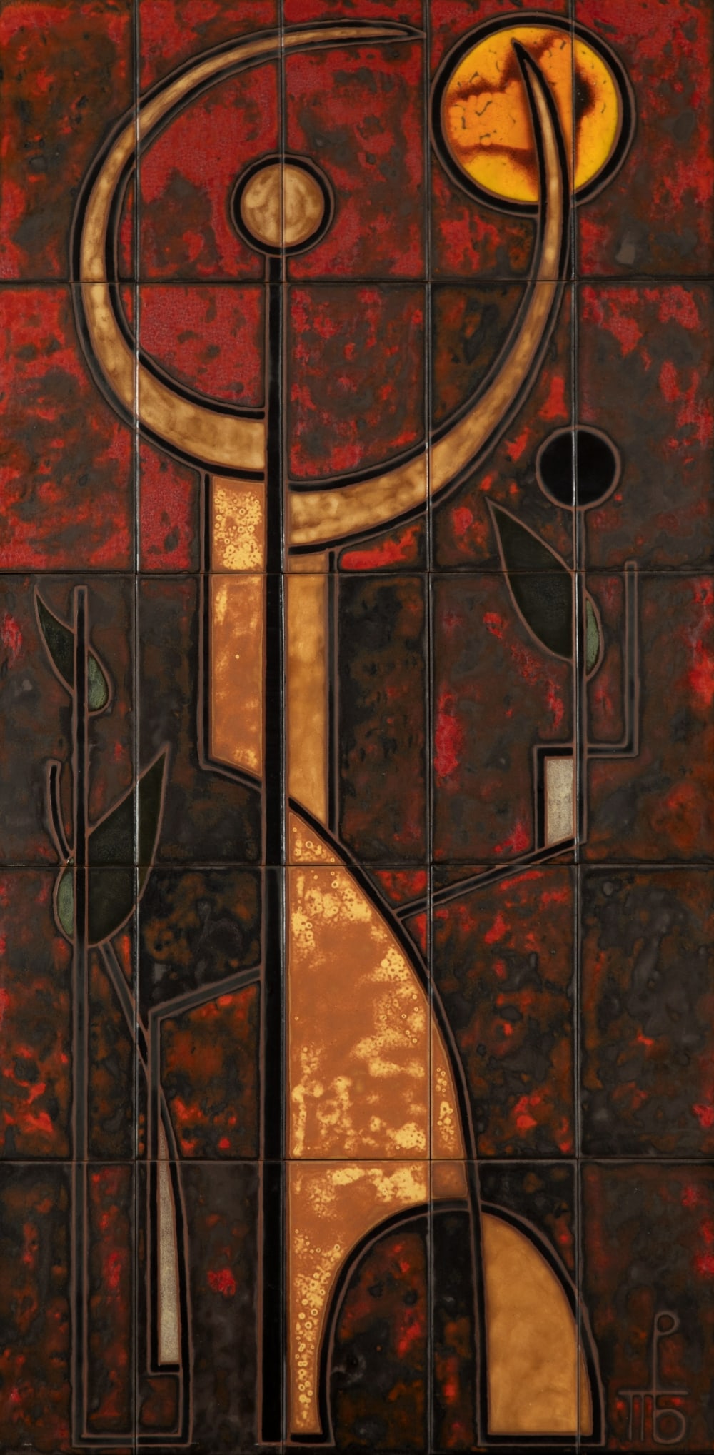 PANOS VALSAMAKIS (1900-1986) Femme sous la lune (1 of 1)