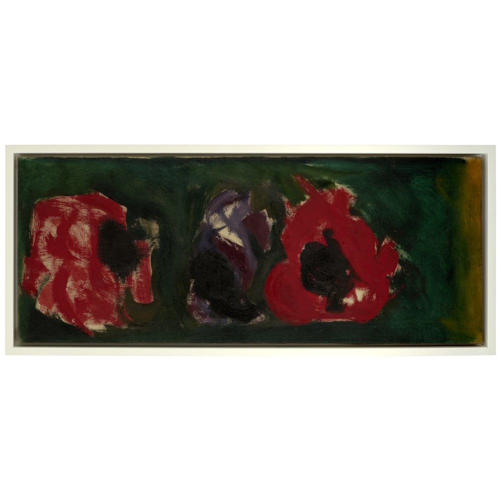 THEODOROS STAMOS (1922-1997) Anemones: THEODOROS STAMOS (1922-1997) Anemones Huile sur toile 35.6 x 88.9cm (14 x 35 in.) Peint en 1958. Oil on canvas Footnotes: Provenance Andre Emmerich gallery, New York. Mrs Leo Farland.