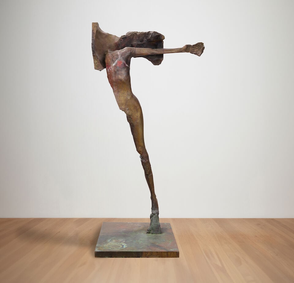 STEPHEN DE STAEBLER (1933-2011) Yoke-Winged Man 92 1/4 x 46 1/2 x 40 in (234.3 x 118.1 x 101.6 c... - 2