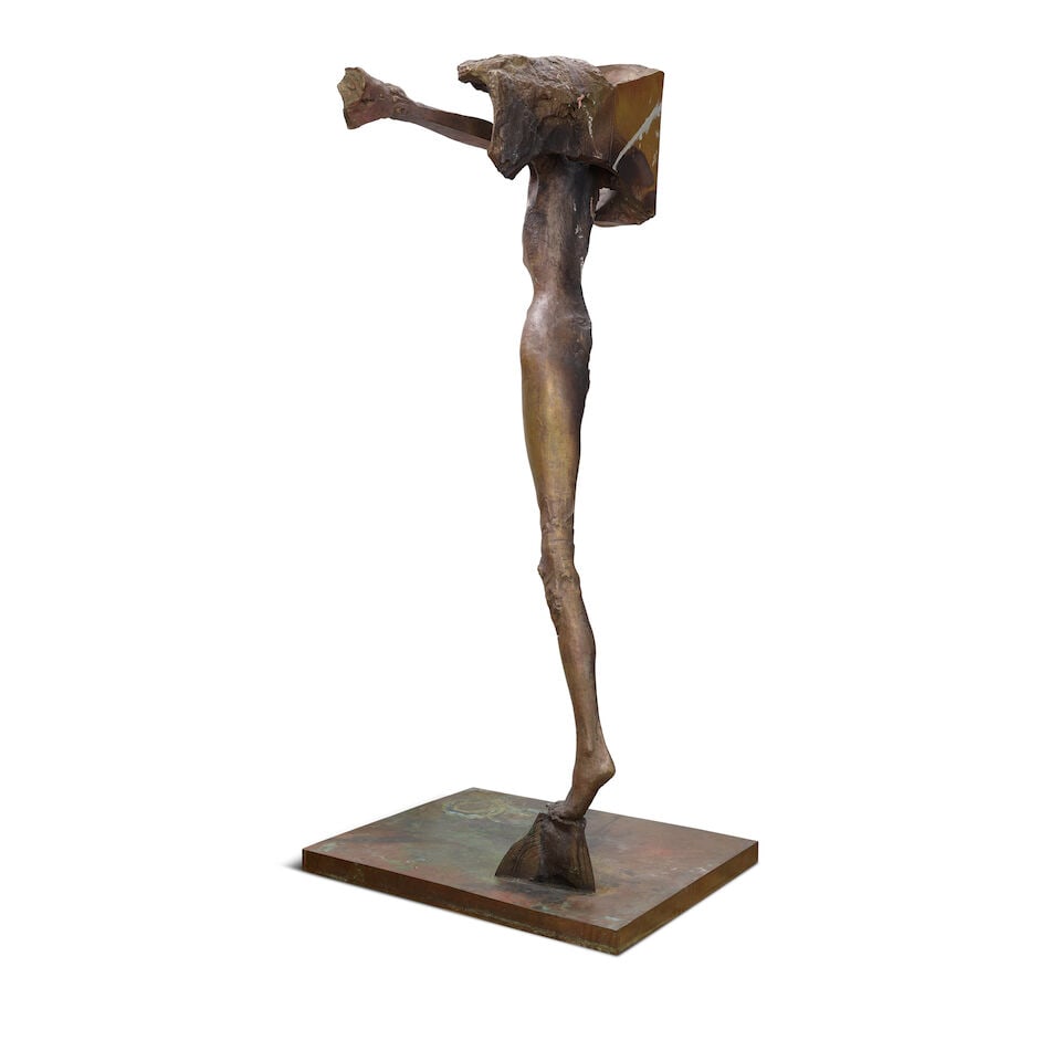 STEPHEN DE STAEBLER (1933-2011) Yoke-Winged Man 92 1/4 x 46 1/2 x 40 in (234.3 x 118.1 x 101.6 c... - 7