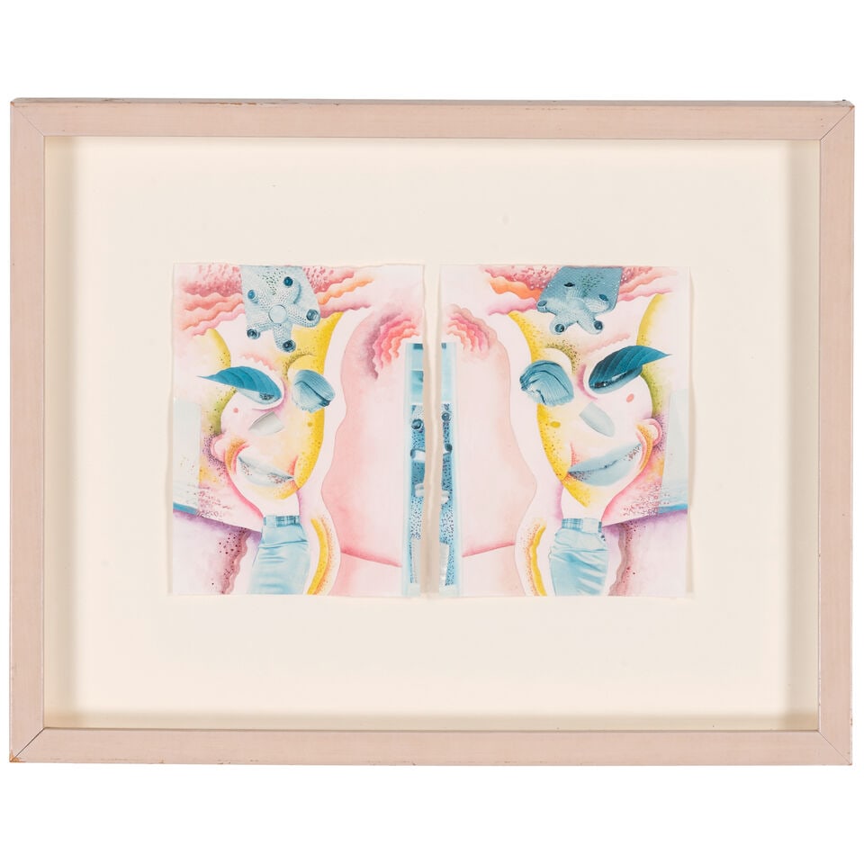 GLADYS NILSSON (B. 1940) Untitled 6 x 9 1/4 in (15.2 x 23.5 cm) (Executed in circa 1970s) - 2