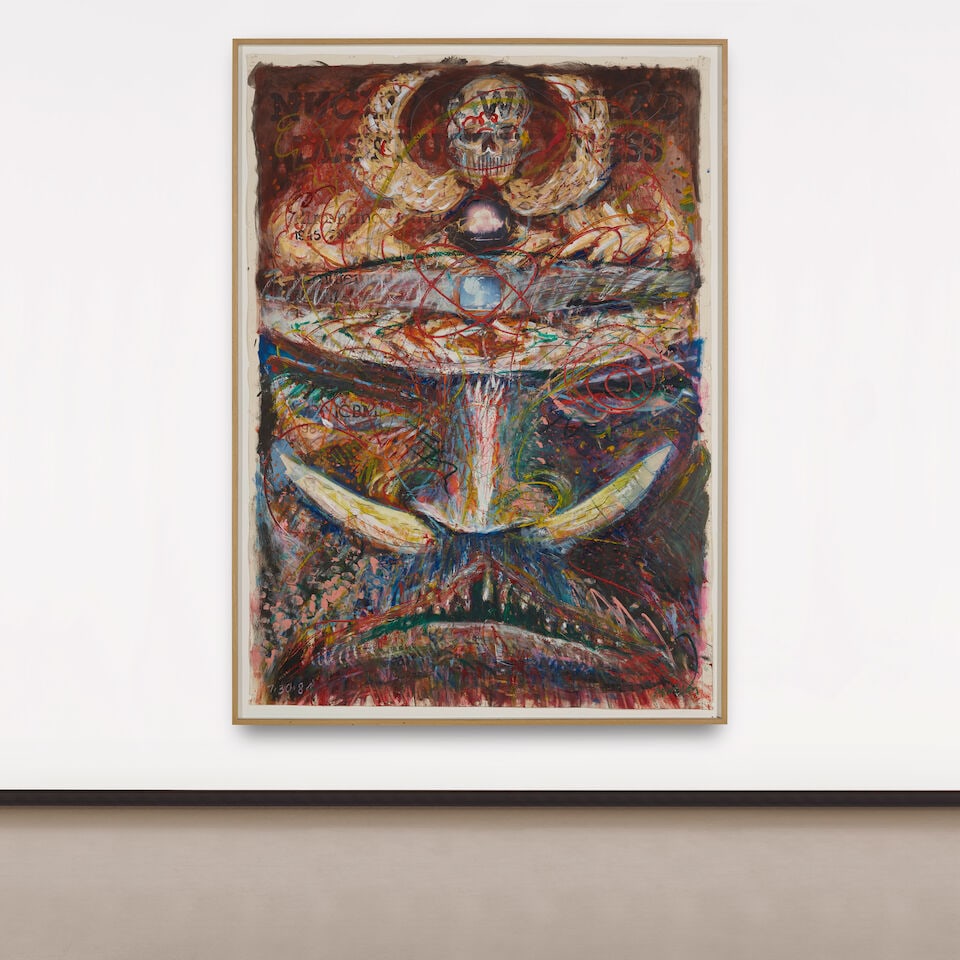 ROBERT ARNESON (1930-1992) Nuclear War Head 59 1/2 x 42 in (151.1 x 106.7 cm) (Executed in 1984) - 2