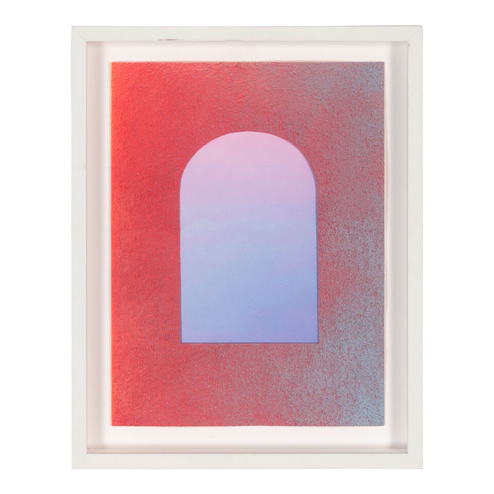 ALEX ISRAEL (B. 1982) Untitled (Flat) 16 x 12 in (40.6 x 30.5 cm) (Executed in 2013) - 2