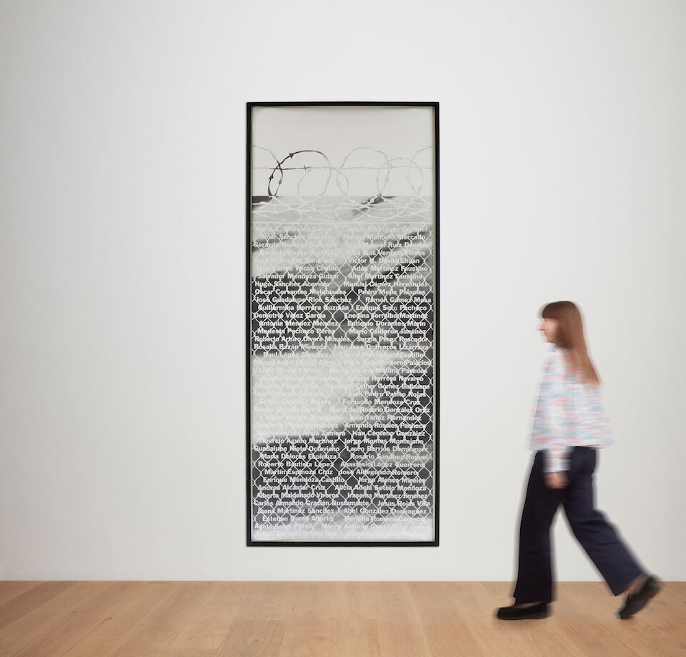 ANDREA BOWERS (B. 1965) No Olvidado (Not Forgotten) 120 x 50 in (304.8 x 127 cm) (Executed in 2010) - 3