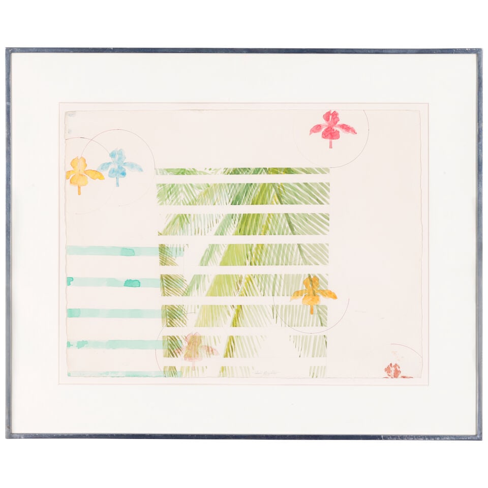 BILLY AL BENGSTON (1934-2022) Puerto Escondido Watercolor 20 x 15 in (50.8 x 38.1 cm) (Executed ... - 2