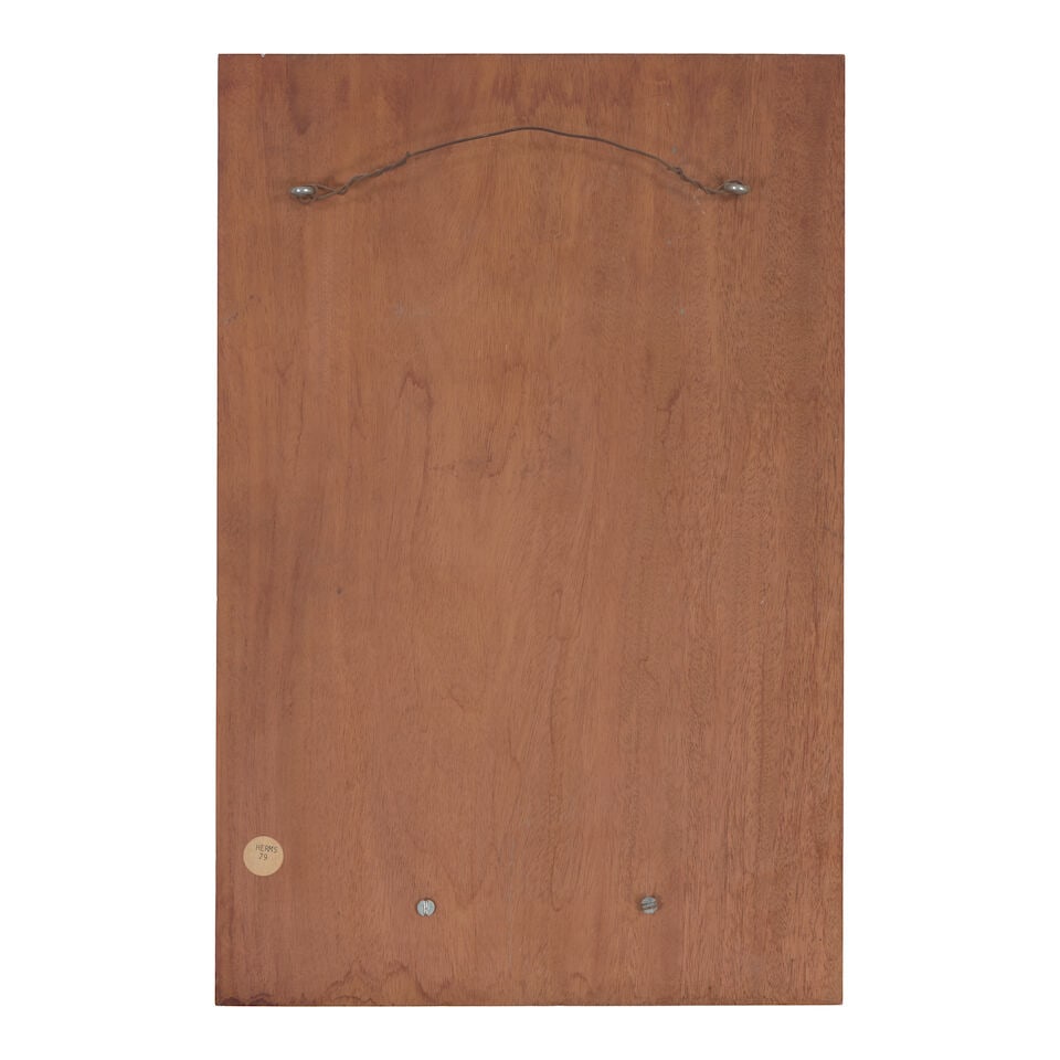 GEORGE HERMS (1935-2026) Untitled 18 x 11 3/4 x 4 in (45.7 x 29.9 x 10.2 cm) (Executed in circa ... - 2