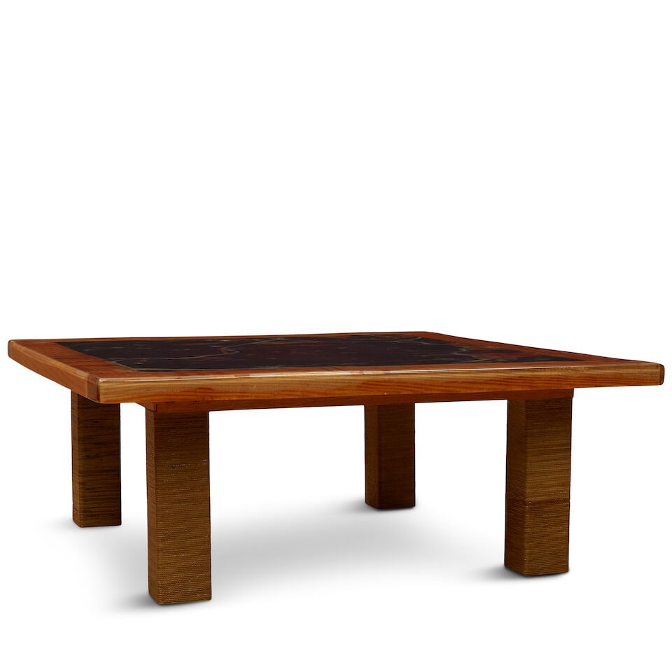 BILLY AL BENGSTON (1934-2022) Tea Table 16 1/4 x 41 5/8 x 43 5/8 in (41.3 x 105.7 x 110.8 cm) (E... - 3