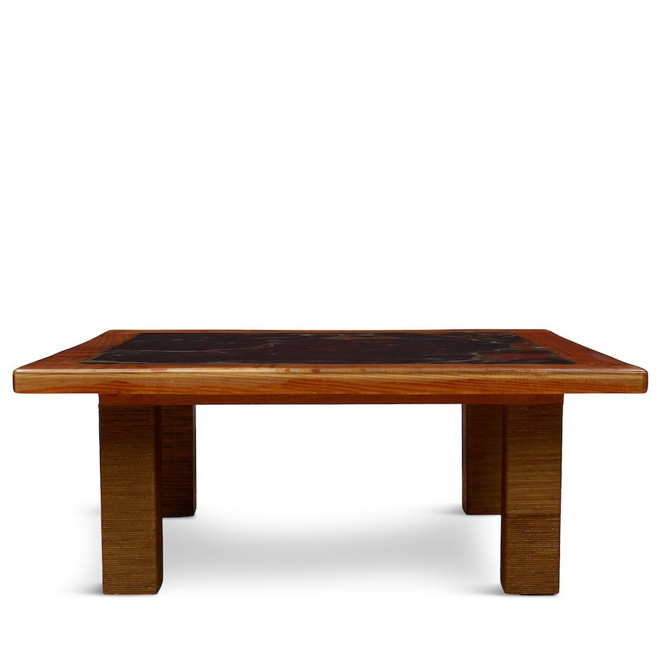BILLY AL BENGSTON (1934-2022) Tea Table 16 1/4 x 41 5/8 x 43 5/8 in (41.3 x 105.7 x 110.8 cm) (E... - 4