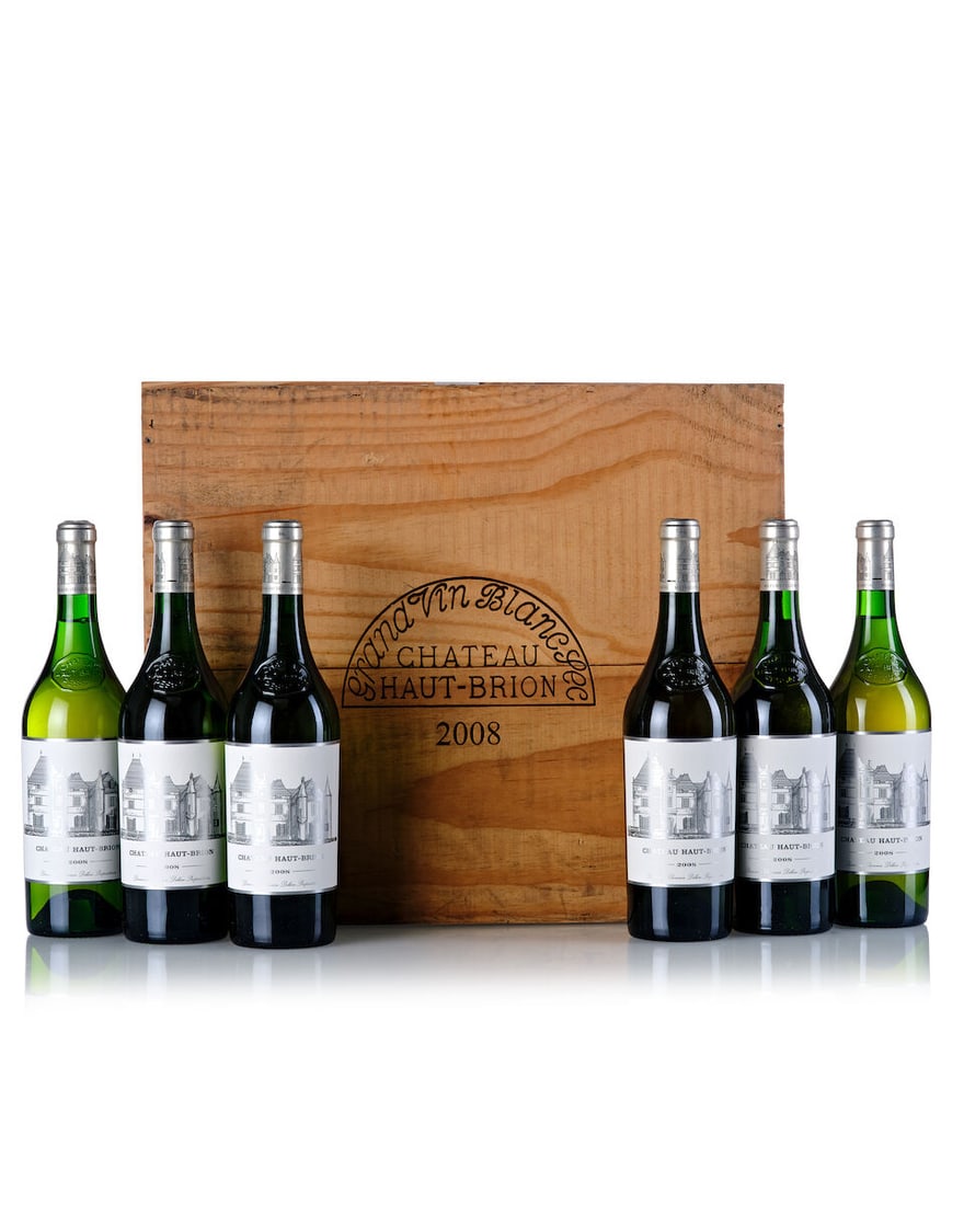 Château Haut Brion Blanc, 2008 (6x 750ml): Château Haut Brion Blanc, 2008 (6x 750ml) Region: Bordeaux Packaging: owc For further information on this lot please visit Bonhams.com For further information about this lot please