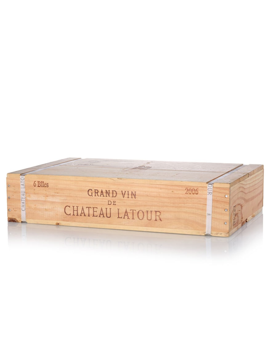 Château Latour, 2006 (6x 750ml): Château Latour, 2006 (6x 750ml) Region: Bordeaux Packaging: owc For further information on this lot please visit Bonhams.com For further information about this lot please