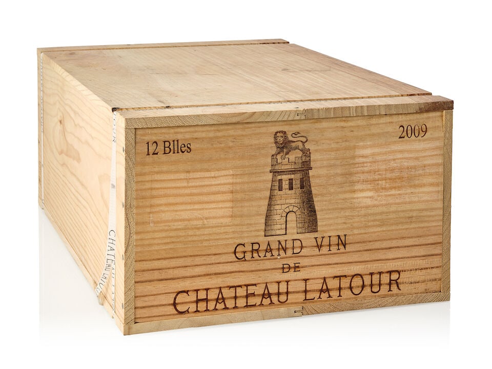 Château Latour, 2009 (12x 750ml): Château Latour, 2009 (12x 750ml) Region: Bordeaux Packaging: owc, banded For further information on this lot please visit Bonhams.com For further information about this lot please