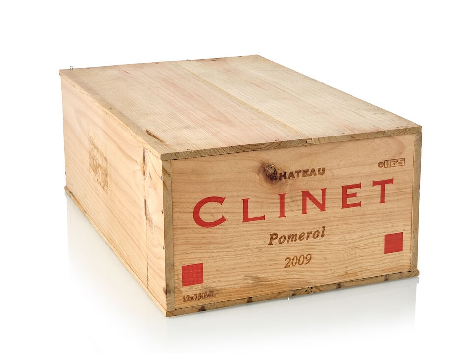 Château Clinet, 2009 (12x 750ml): Château Clinet, 2009 (12x 750ml) Region: Bordeaux Packaging: owc For further information on this lot please visit Bonhams.com For further information about this lot please