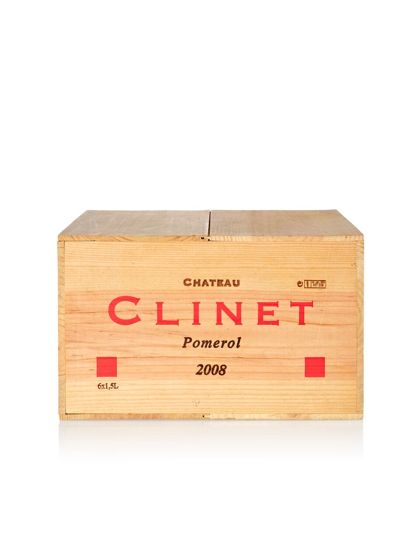 Château Clinet, 2008 (6x Magnum): Château Clinet, 2008 (6x Magnum) Region: Bordeaux Packaging: owc For further information on this lot please visit Bonhams.com For further information about this lot please