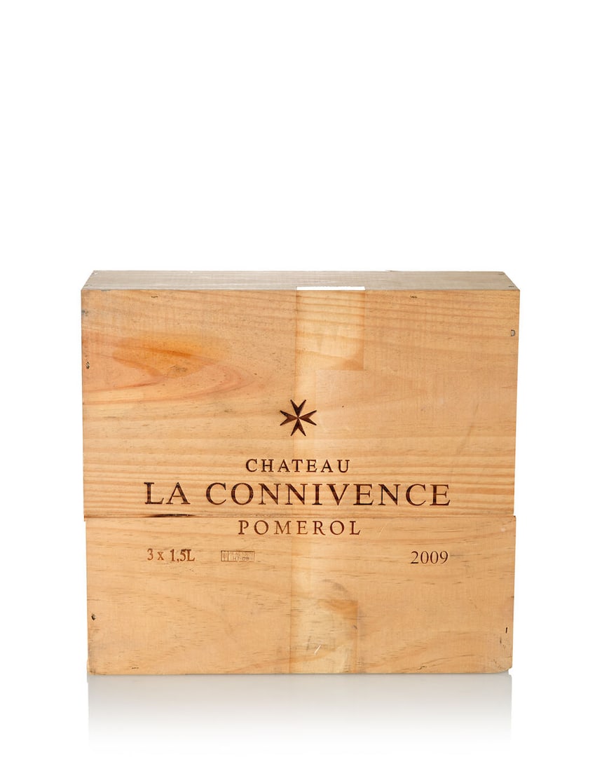 Château La Connivence, 2009 (3x Magnum): Château La Connivence, 2009 (3x Magnum) Region: Bordeaux Packaging: owc For further information on this lot please visit Bonhams.com For further information about this lot please