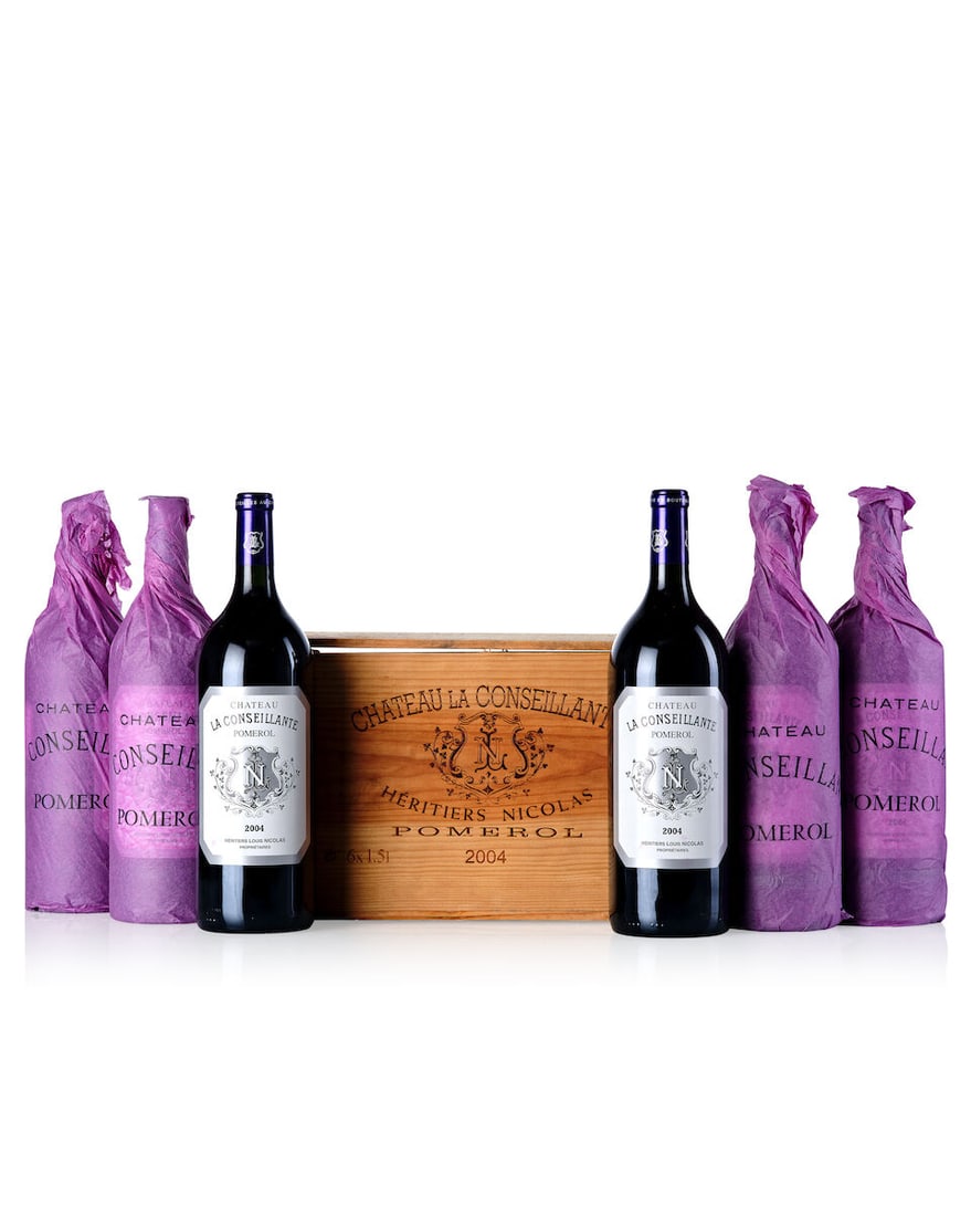 Château La Conseillante, 2004 (6x Magnum): Château La Conseillante, 2004 (6x Magnum) Region: Bordeaux Packaging: owc For further information on this lot please visit Bonhams.com For further information about this lot please