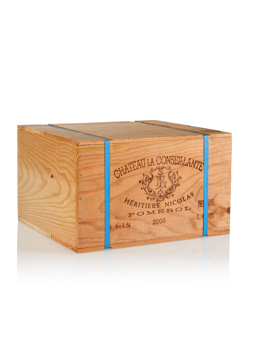 Château La Conseillante, 2006 (6x Magnum): Château La Conseillante, 2006 (6x Magnum) Region: Bordeaux Packaging: owc, banded For further information on this lot please visit Bonhams.com For further information about this lot please