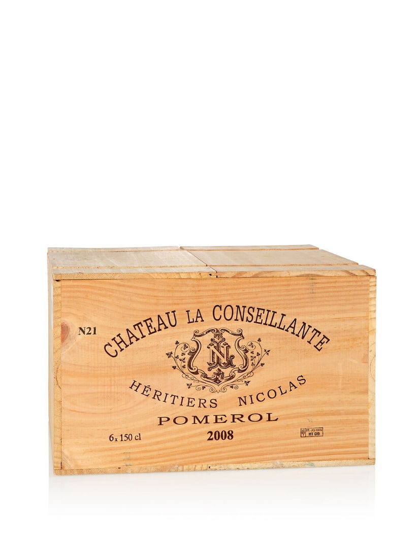 Château La Conseillante, 2008 (6x Magnum): Château La Conseillante, 2008 (6x Magnum) Region: Bordeaux Packaging: owc, banded For further information on this lot please visit Bonhams.com For further information about this lot please