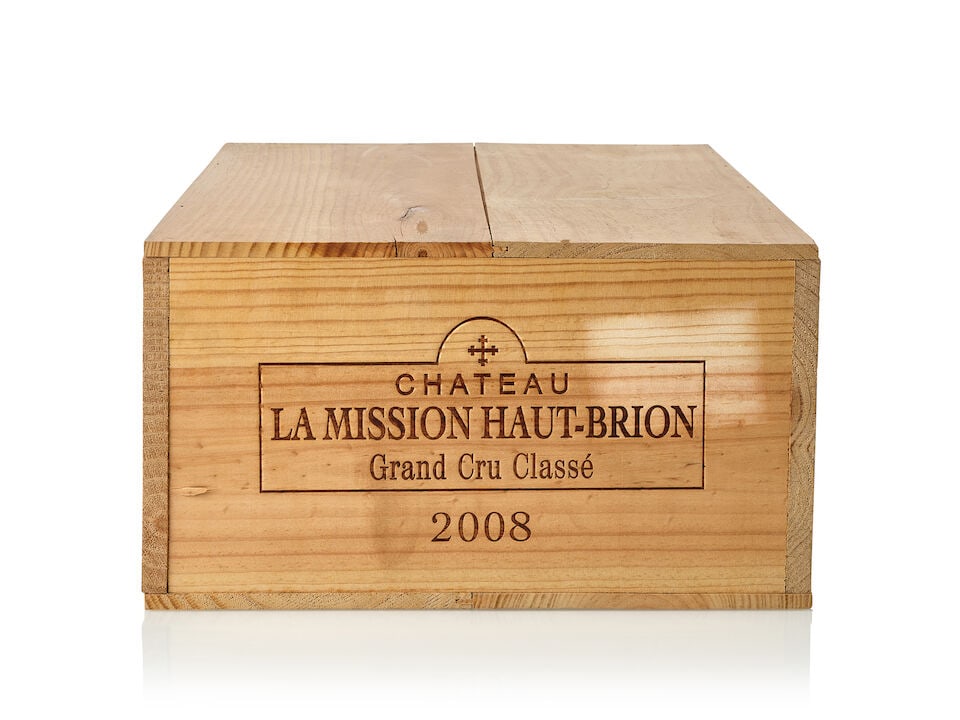 Château La Mission Haut Brion, 2008 (12x 750ml): Château La Mission Haut Brion, 2008 (12x 750ml) Region: Bordeaux Packaging: owc For further information on this lot please visit Bonhams.com For further information about this lot please