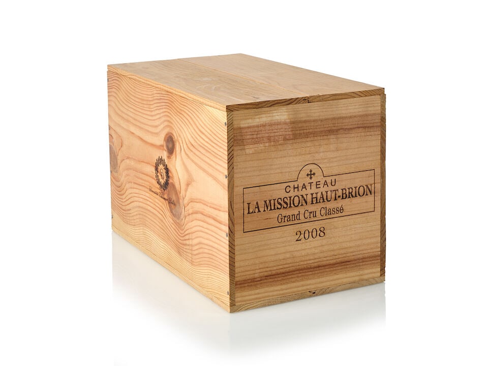 Château La Mission Haut Brion, 2008 (24x 375ml): Château La Mission Haut Brion, 2008 (24x 375ml) Region: Bordeaux Packaging: owc For further information on this lot please visit Bonhams.com For further information about this lot please