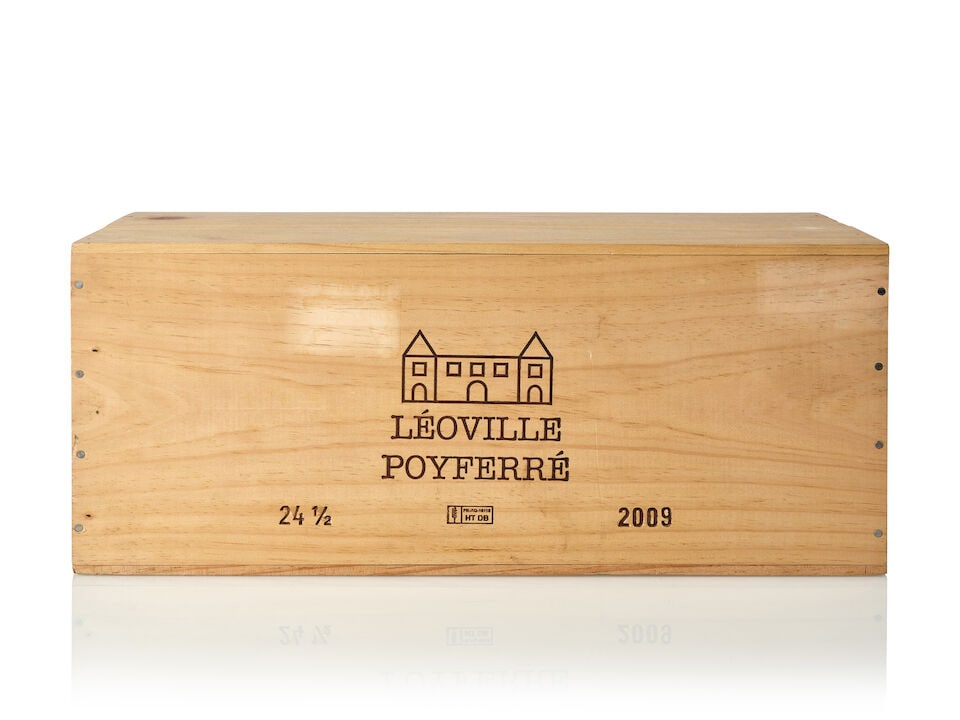 Château Léoville Poyferré, 2009 (24x 375ml): Château Léoville Poyferré, 2009 (24x 375ml) Region: Bordeaux Packaging: owc For further information on this lot please visit Bonhams.com For further information about this lot please
