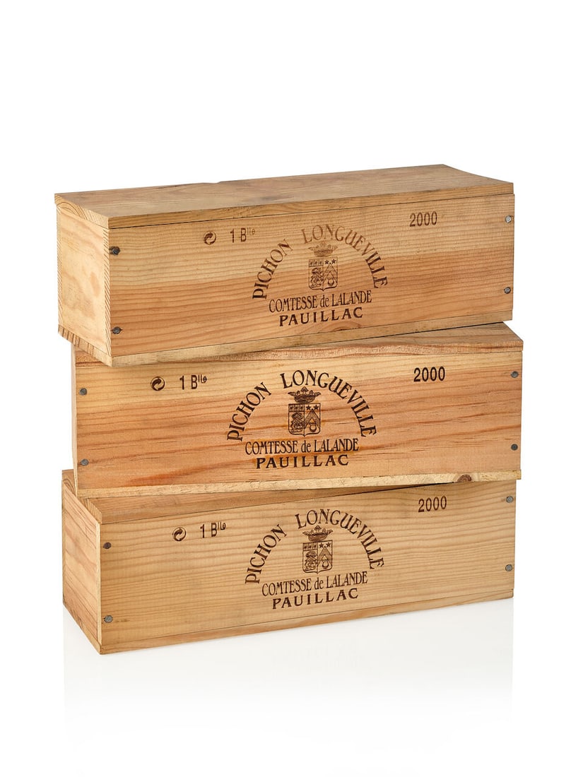 Château Pichon Lalande, 2000 (3x 750ml): Château Pichon Lalande, 2000 (3x 750ml) Region: Bordeaux Packaging: 3owc1 For further information on this lot please visit Bonhams.com For further information about this lot please