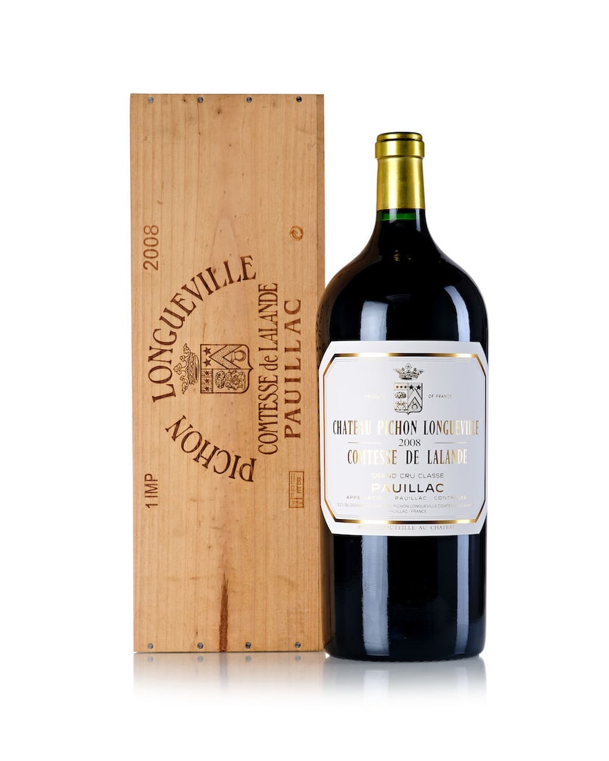 Château Pichon Lalande, 2008 (1x 6L): Château Pichon Lalande, 2008 (1x 6L) Region: Bordeaux Packaging: owc For further information on this lot please visit Bonhams.com For further information about this lot please