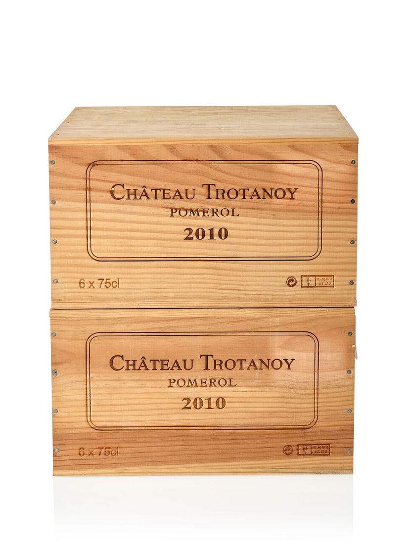 Château Trotanoy, 2010 (12x 750ml): Château Trotanoy, 2010 (12x 750ml) Region: Bordeaux Packaging: 2owc6 For further information on this lot please visit Bonhams.com For further information about this lot please