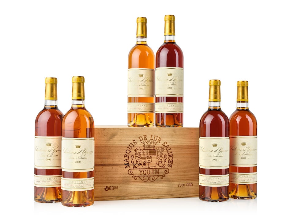 Château d'Yquem, 2000 (8x 750ml) (1 of 2)