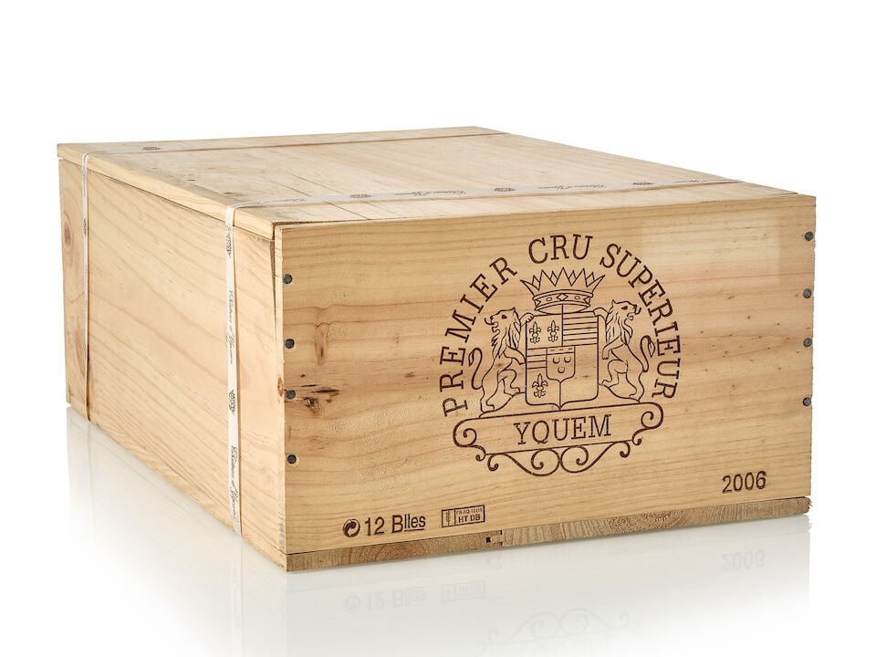 Château d'Yquem, 2006 (12x 750ml): Château d'Yquem, 2006 (12x 750ml) Region: Sauternes Packaging: owc, banded For further information on this lot please visit Bonhams.com For further information about this lot please