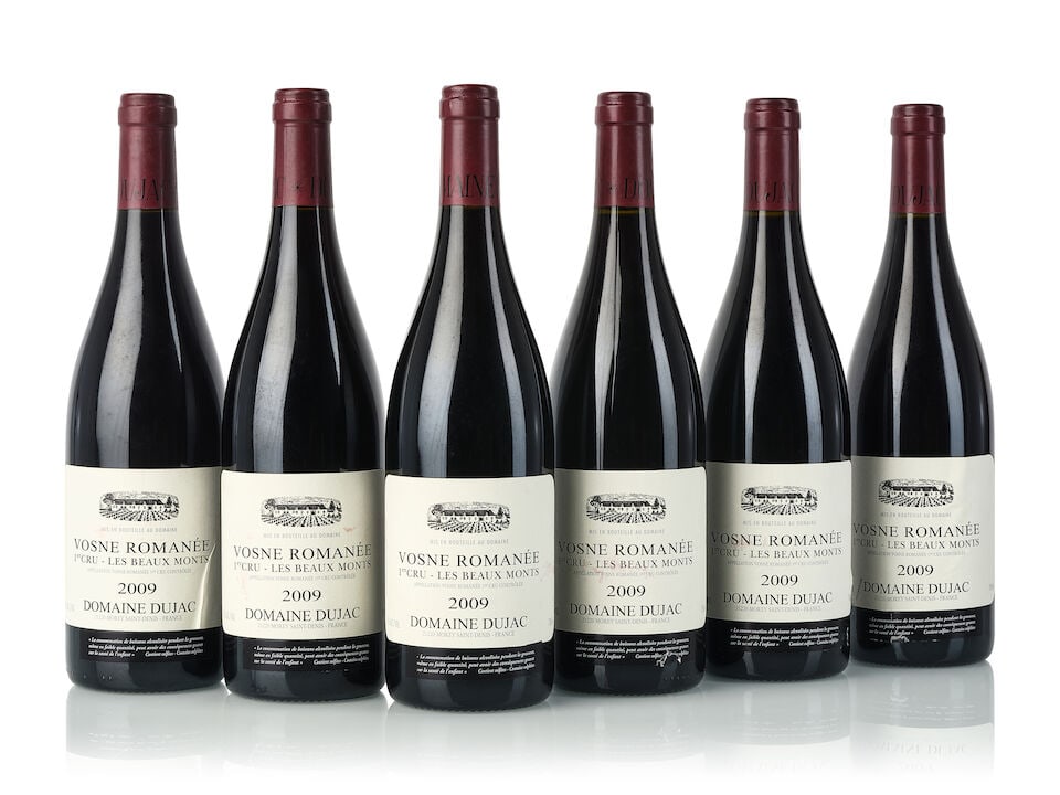 Domaine Dujac Vosne Romanée Les Beaux Monts, 2009 (6x 750ml): Domaine Dujac Vosne Romanée Les Beaux Monts, 2009 (6x 750ml) Region: Burgundy Label: 6x marked, 2x wrinkled For further information on this lot please visit Bonhams.com For further information ab