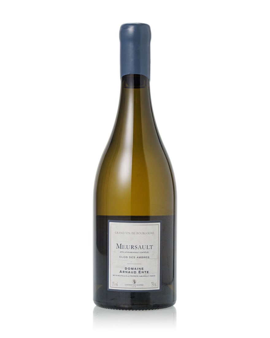 Domaine Arnaud Ente Meursault Clos des Ambres, 2015 (1x 750ml): Domaine Arnaud Ente Meursault Clos des Ambres, 2015 (1x 750ml) Region: Burgundy Label: slightly stained For further information on this lot please visit Bonhams.com For further information about this 