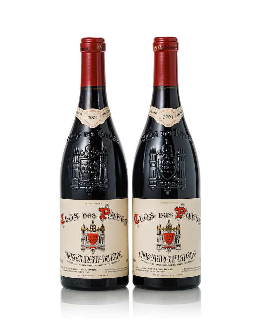 Clos des Pape Châteauneuf du Pape, 2001 (12x 750ml): Clos des Pape Châteauneuf du Pape, 2001 (12x 750ml) Region: Rhone Valley Packaging: owc For further information on this lot please visit Bonhams.com For further information about this lot please