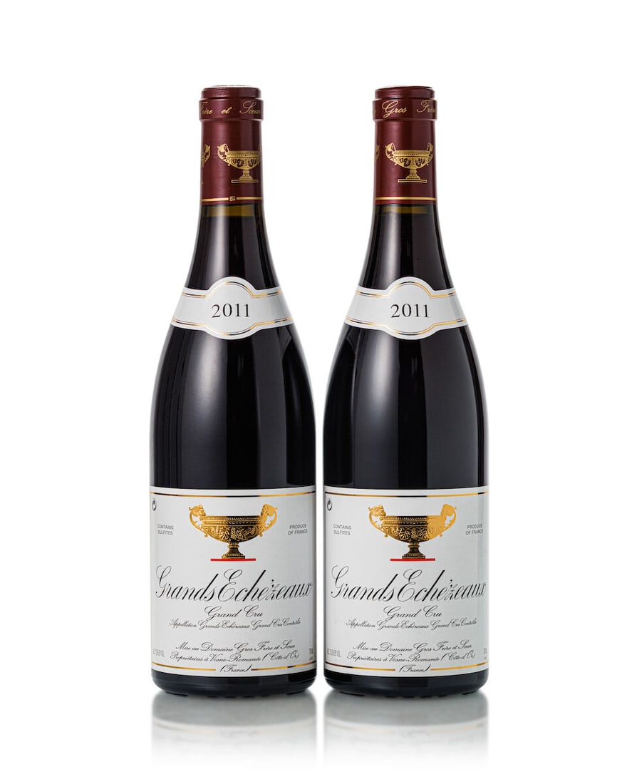 Domaine Gros Frère et Soeur Grands Echézeaux, 2011 (12x 750ml): Domaine Gros Frère et Soeur Grands Echézeaux, 2011 (12x 750ml) Region: Burgundy Label: 1x slightly stained Packaging: oc For further information on this lot please visit Bonhams.com For furt