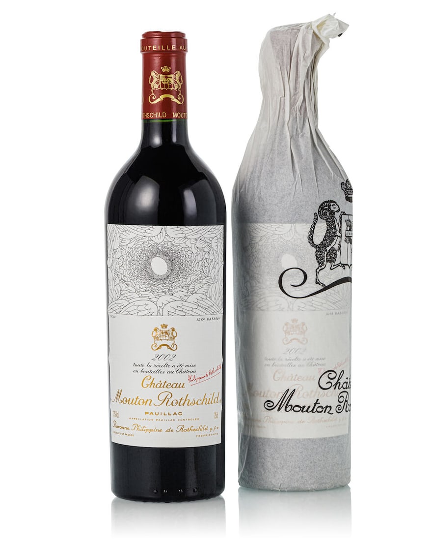 Château Mouton Rothschild, 2002 (12x 750ml): Château Mouton Rothschild, 2002 (12x 750ml) Region: Bordeaux Packaging: owc For further information on this lot please visit Bonhams.com For further information about this lot please visit the