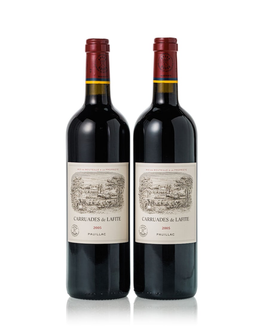 Carruades de Lafite, 2005 (12x 750ml): Carruades de Lafite, 2005 (12x 750ml) Region: Bordeaux Packaging: owc For further information on this lot please visit Bonhams.com For further information about this lot please visit the lot listing