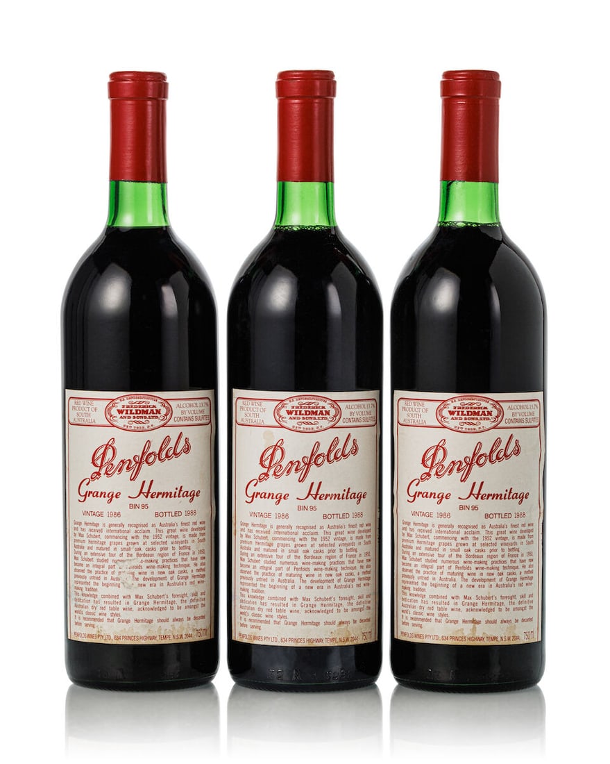 Penfolds Grange, 1986 (3x 750ml) (1 of 1)