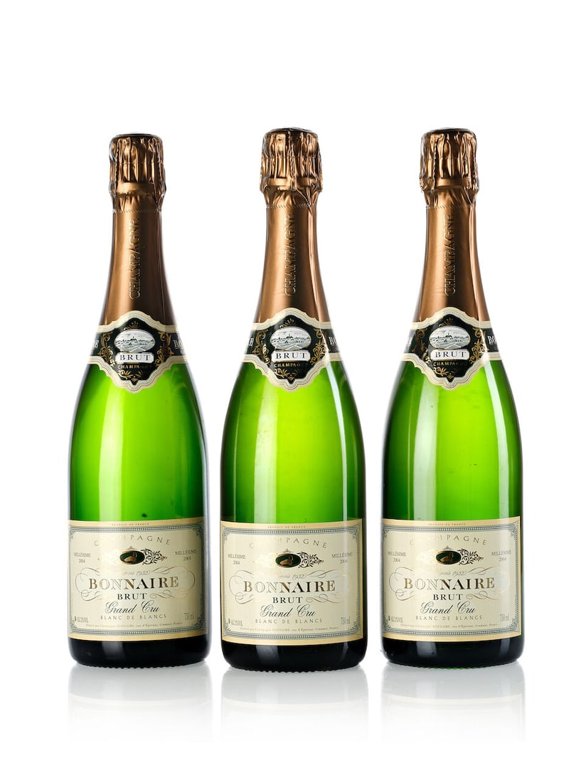 Bonnaire Blanc de Blancs Grand Cru Brut, 2004 (12x 750ml) - 2