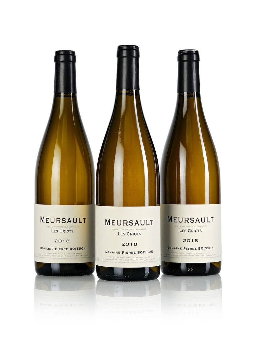 Pierre Boisson Meursault Les Criots, 2018 (9x 750ml) (1 of 1)