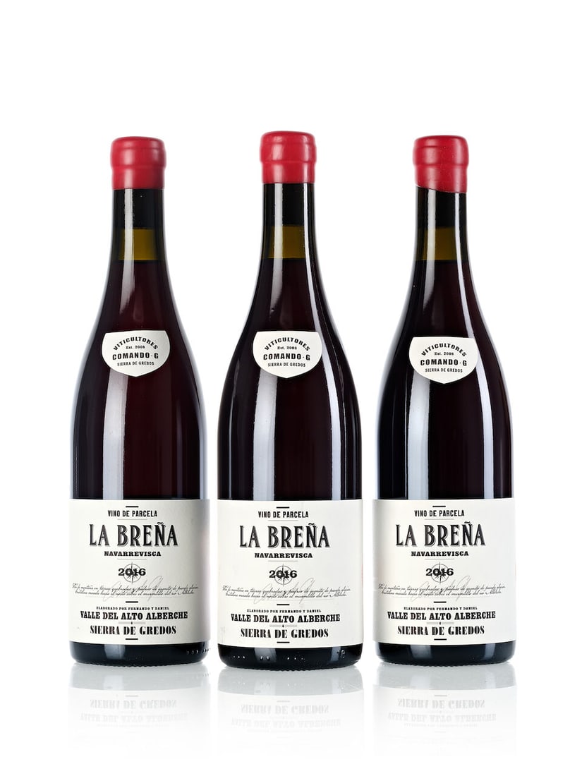 Comando G La Brena, 2016 (6x 750ml) Comando G Tumba del Rey Moro Villa Nueva de Avila Grenache,... (1 of 2)