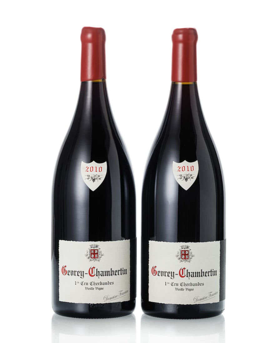 Domaine Fourrier Gevrey Chambertin Les Cherbaudes Vieille Vigne, 2010 (2x Magnum) (1 of 1)
