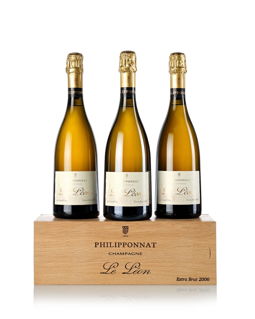 Philipponnat Le Léon Grand Cru Extra Brut, 2006 (3x 750ml): Philipponnat Le Léon Grand Cru Extra Brut, 2006 (3x 750ml) Region: Champagne Packaging: 3owc1 Miscellaneous: bottled in June 2007, disgorged in September 2014 For further information on this lot