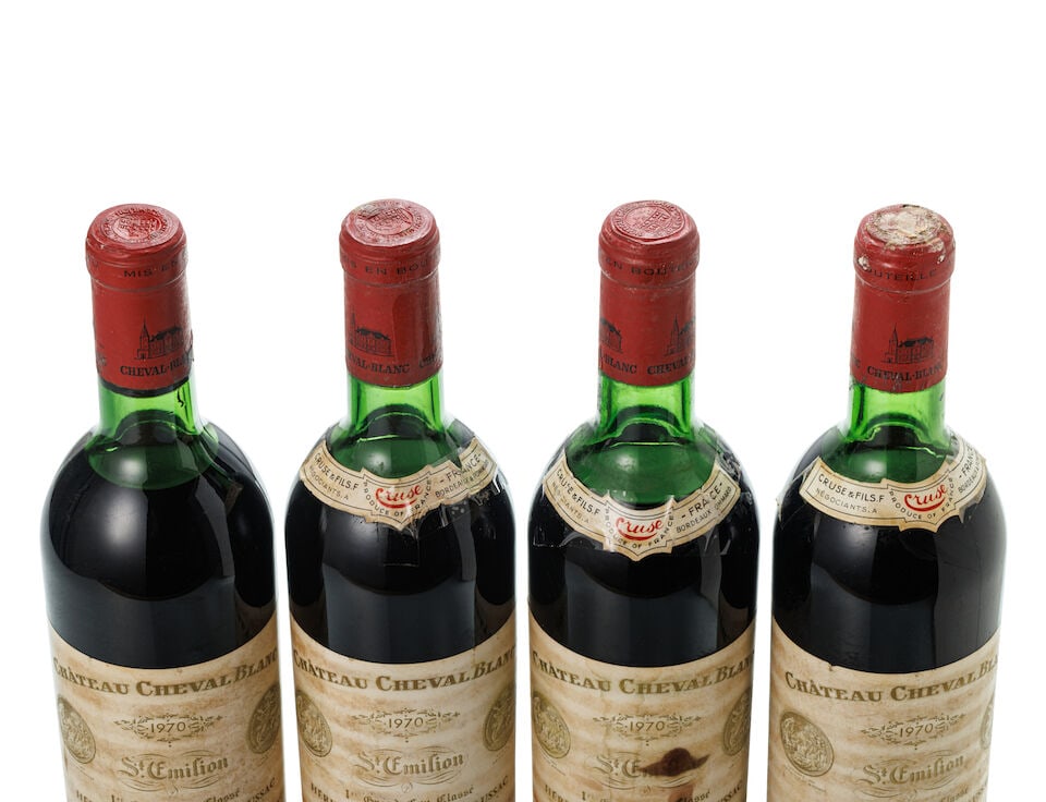 Château Cheval Blanc, 1970 (4x 750ml) - 2