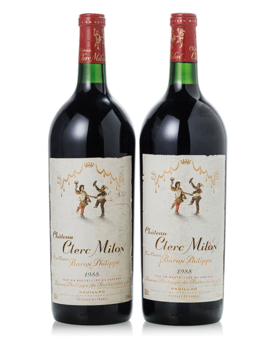 Château Clerc Milon, 1988 (4x Magnum) - 2