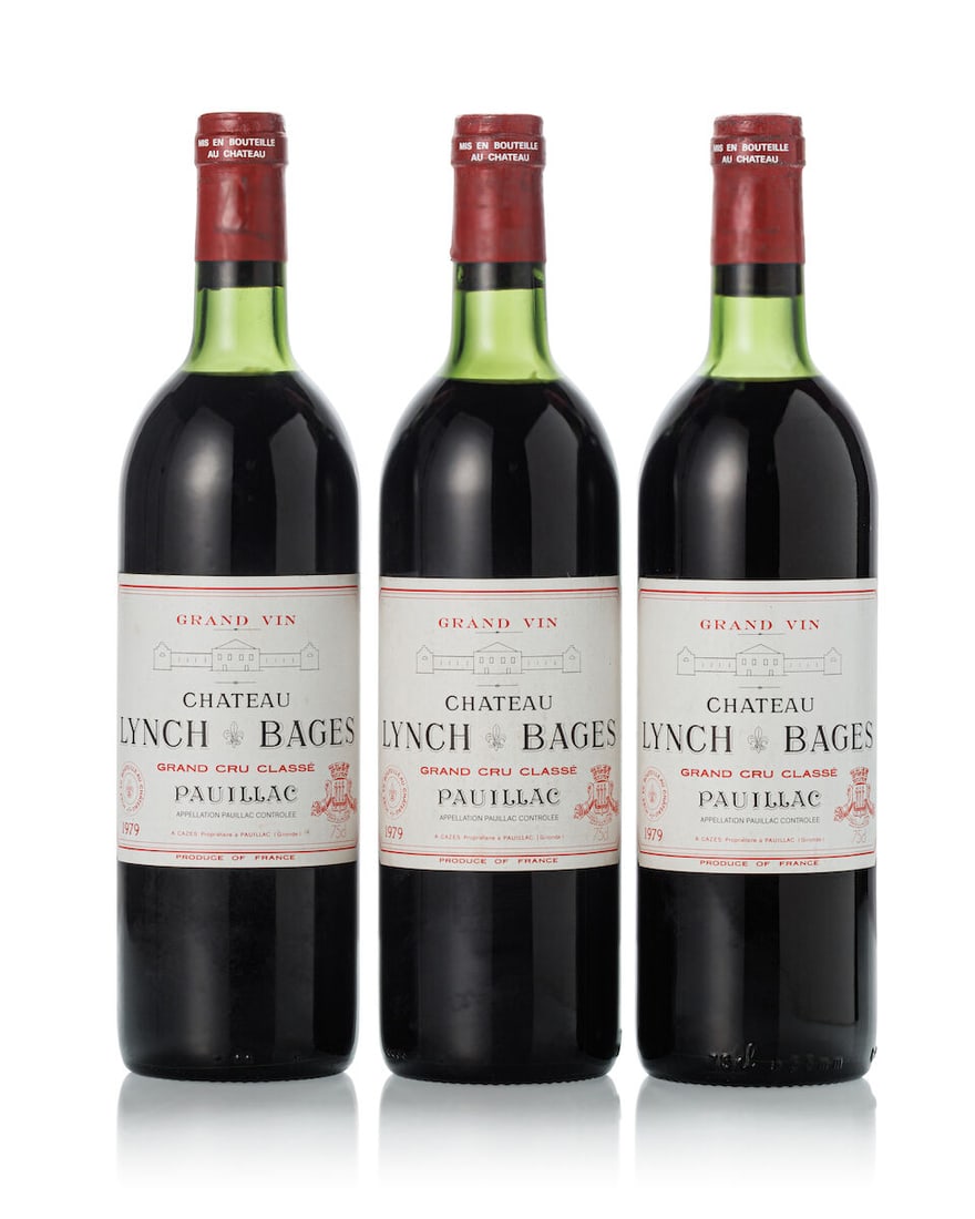 Château Lynch Bages, 1979 (12x 750ml): Château Lynch Bages, 1979 (12x 750ml) Region: Bordeaux Fill Level: 9x very top shoulder, 3x top shoulder Capsule: 12x slightly oxidised, 6x slightly scuffed, 2x slightly wrinkled, 2x slightly loo