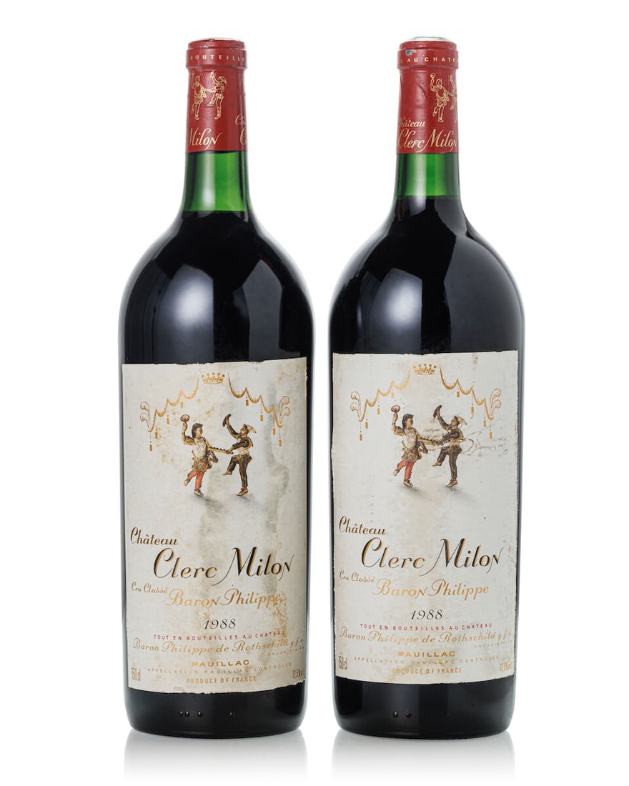 Château Clerc Milon, 1988 (4x Magnum) - 2
