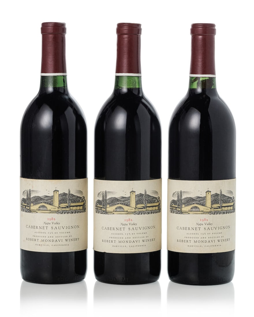 Robert Mondavi, 1982 (10x 750ml) (1 of 1)