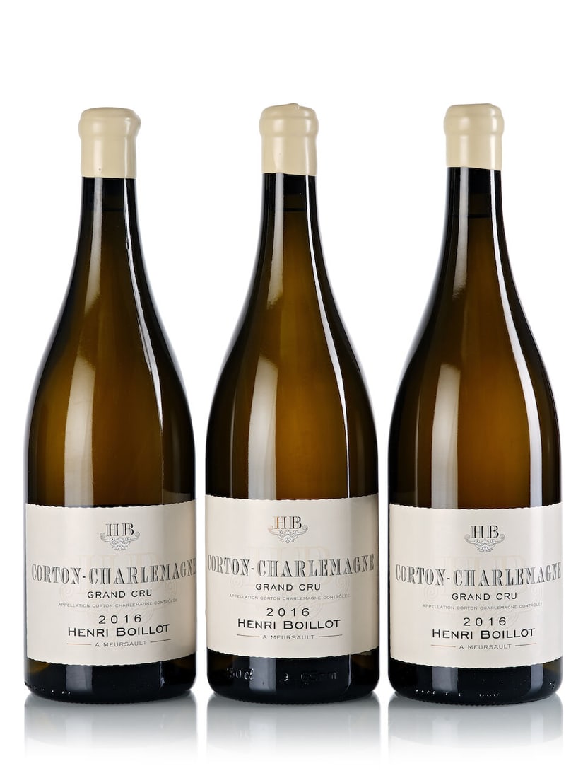 Domaine Henri Boillot Corton Charlemagne, 2016 (3x Magnum): Domaine Henri Boillot Corton Charlemagne, 2016 (3x Magnum) Region: Burgundy Packaging: oc For further information on this lot please visit Bonhams.com For further information about this lot please